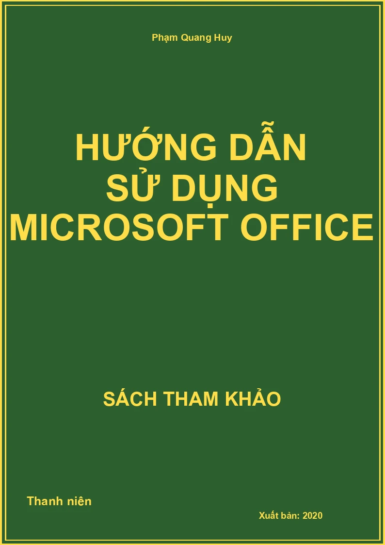 Hướng dẫn sử dụng Microsoft Office