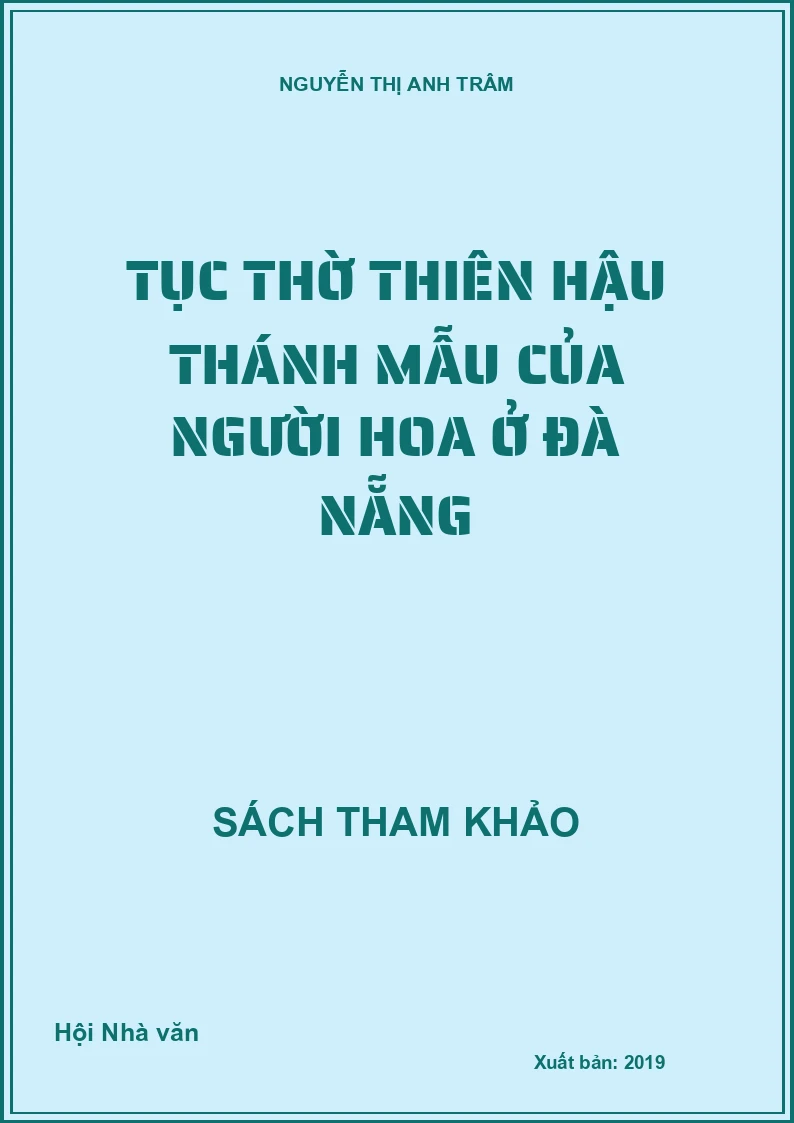 Tục thờ thiên hậu Thánh Mẫu của người Hoa ở Đà Nẵng