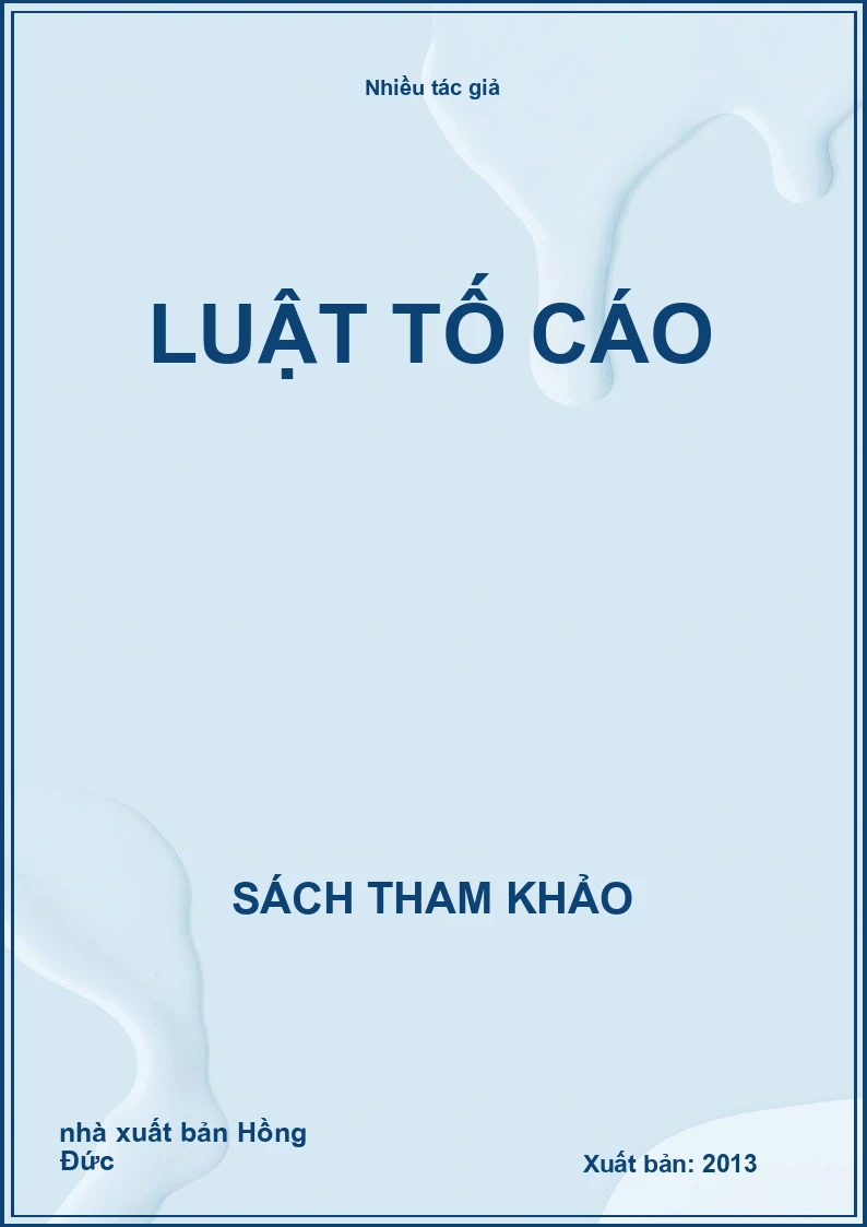 Luật Tố Cáo