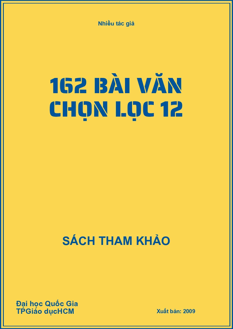 162 bài văn chọn lọc 12