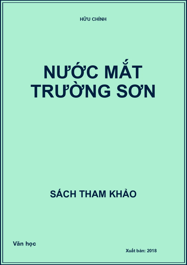 Nước mắt Trường Sơn