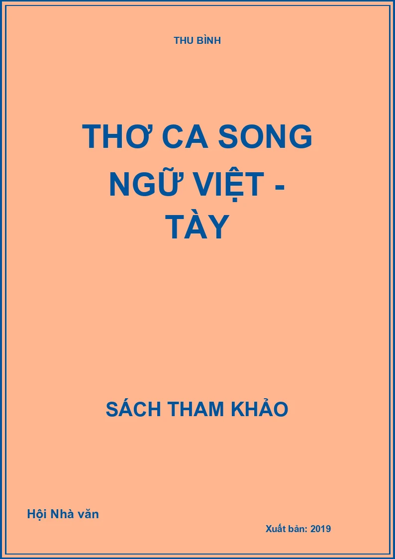 Thơ ca song ngữ Việt - Tày