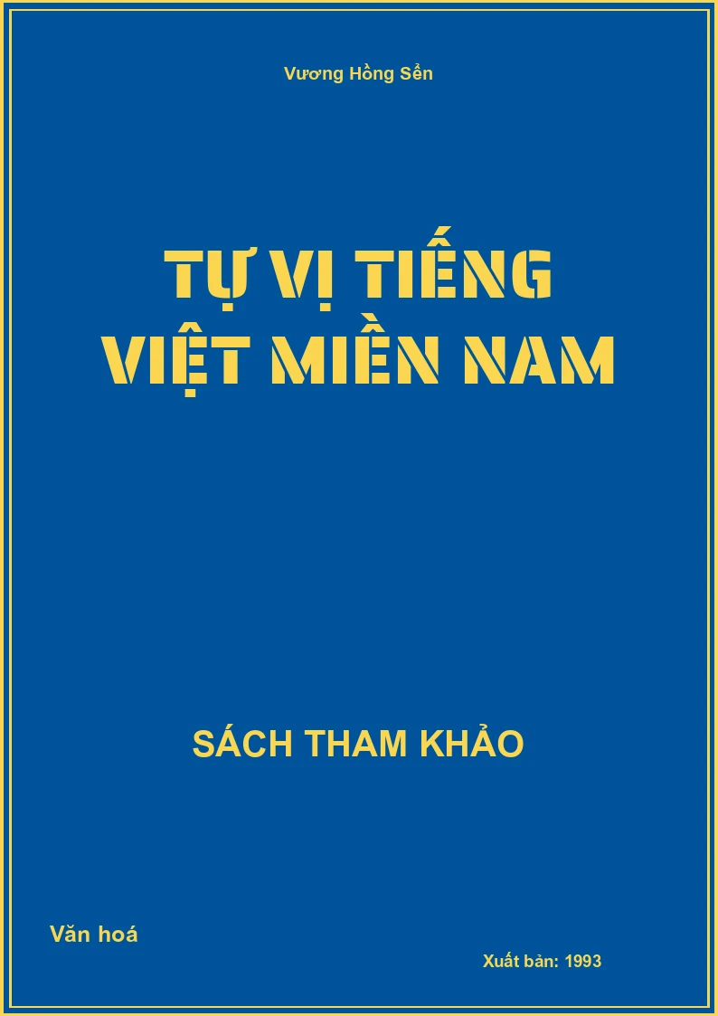 Tự vị tiếng Việt miền Nam