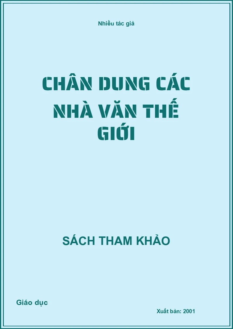 Chân dung các nhà văn thế giới