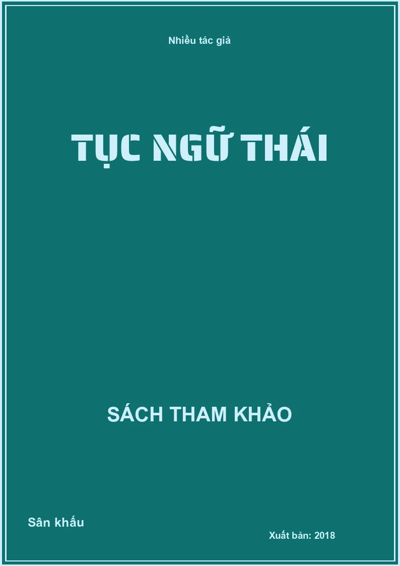 Tục ngữ Thái