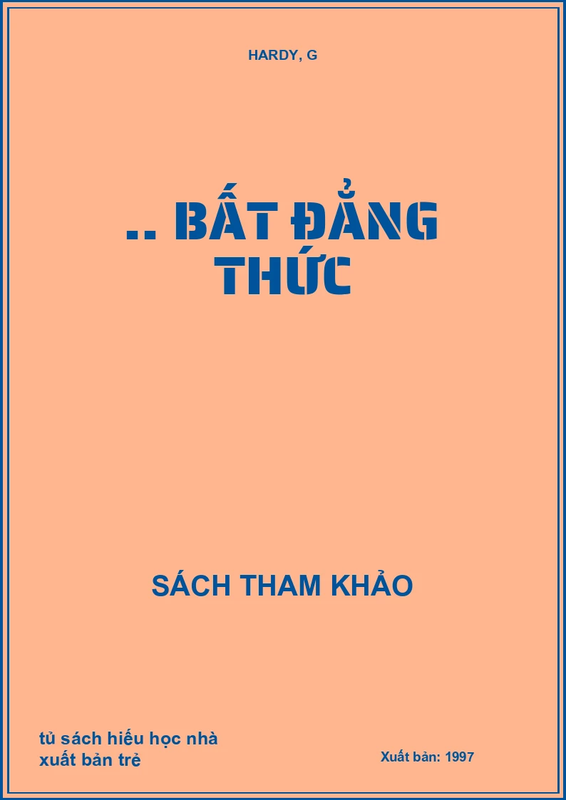 .. Bất Đẳng Thức