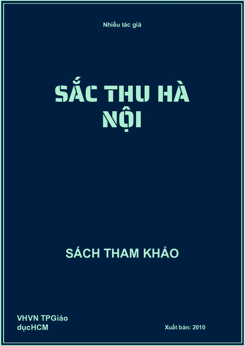 Sắc thu Hà Nội