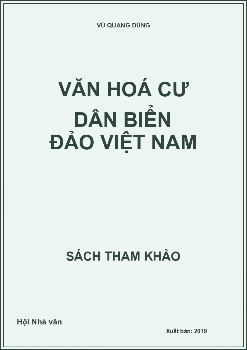 Văn hoá cư dân biển đảo Việt Nam