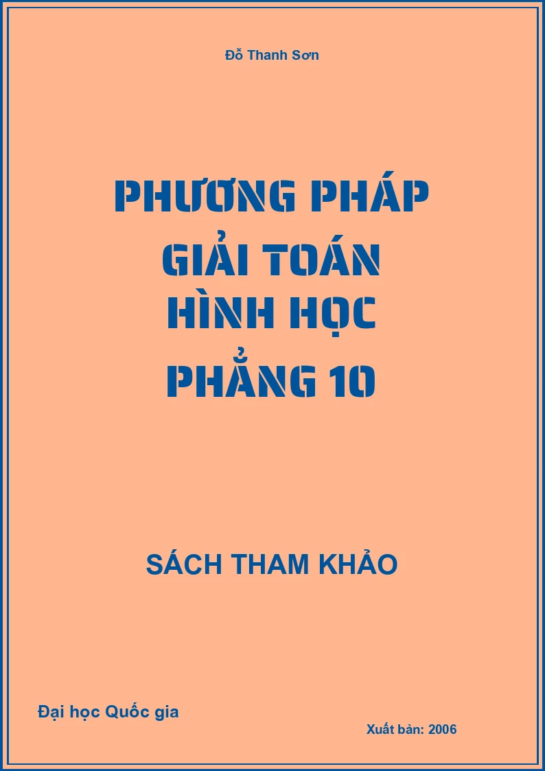 Phương pháp giải toán hình học phẳng 10