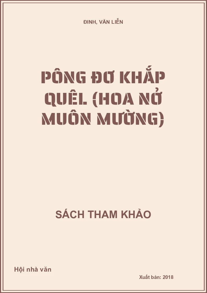 Pông đơ khắp quêl (Hoa nở muôn mường)