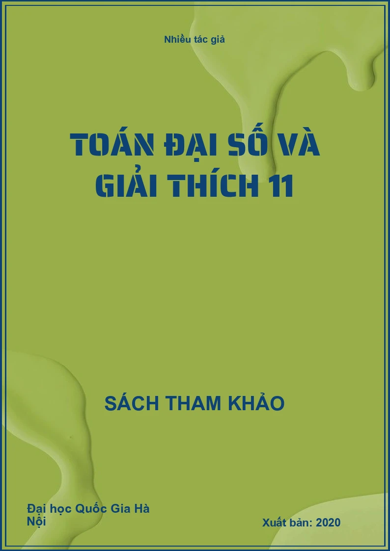 Toán đại số và giải thích 11