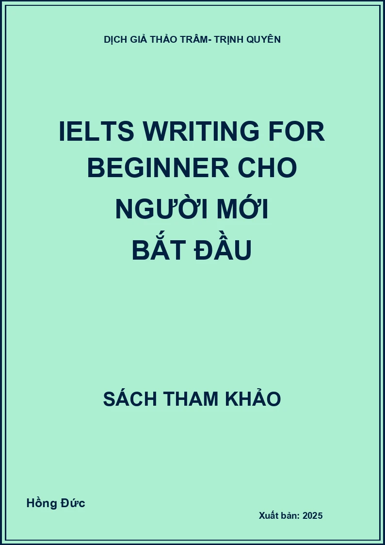 IELTS writing for beginner cho người mới bắt đầu
