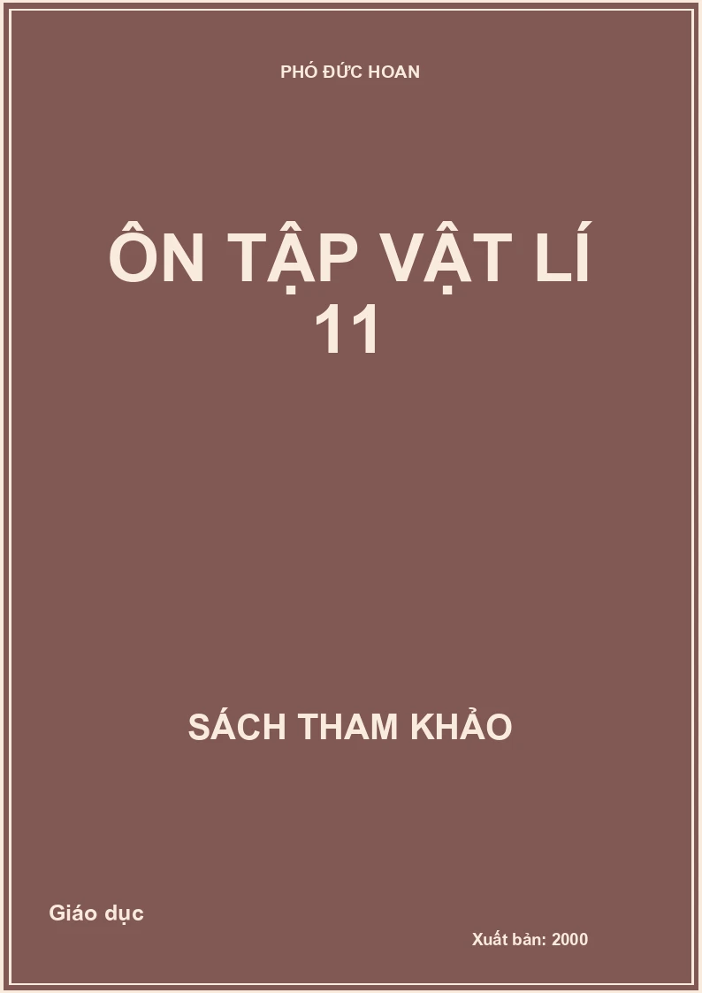 Ôn Tập Vật Lí 11