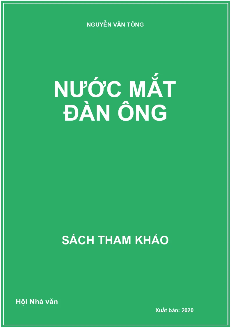 Nước mắt đàn ông