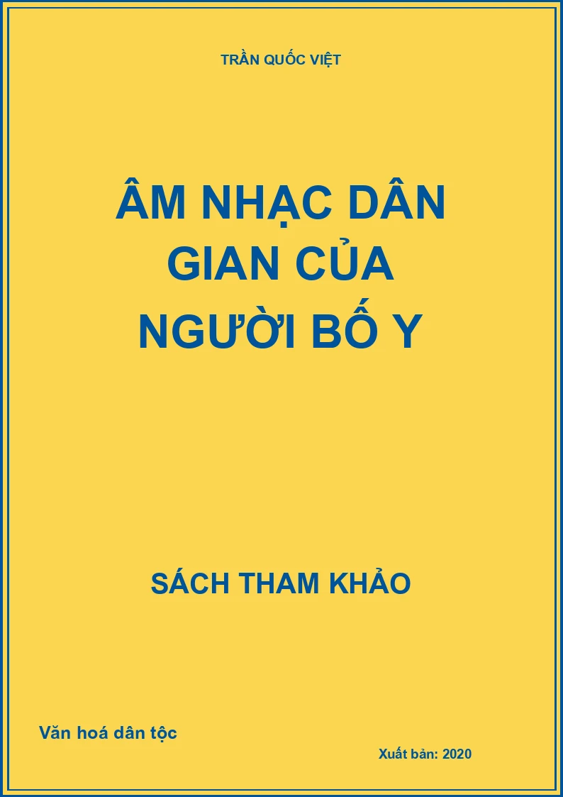 Âm nhạc dân gian của người Bố Y