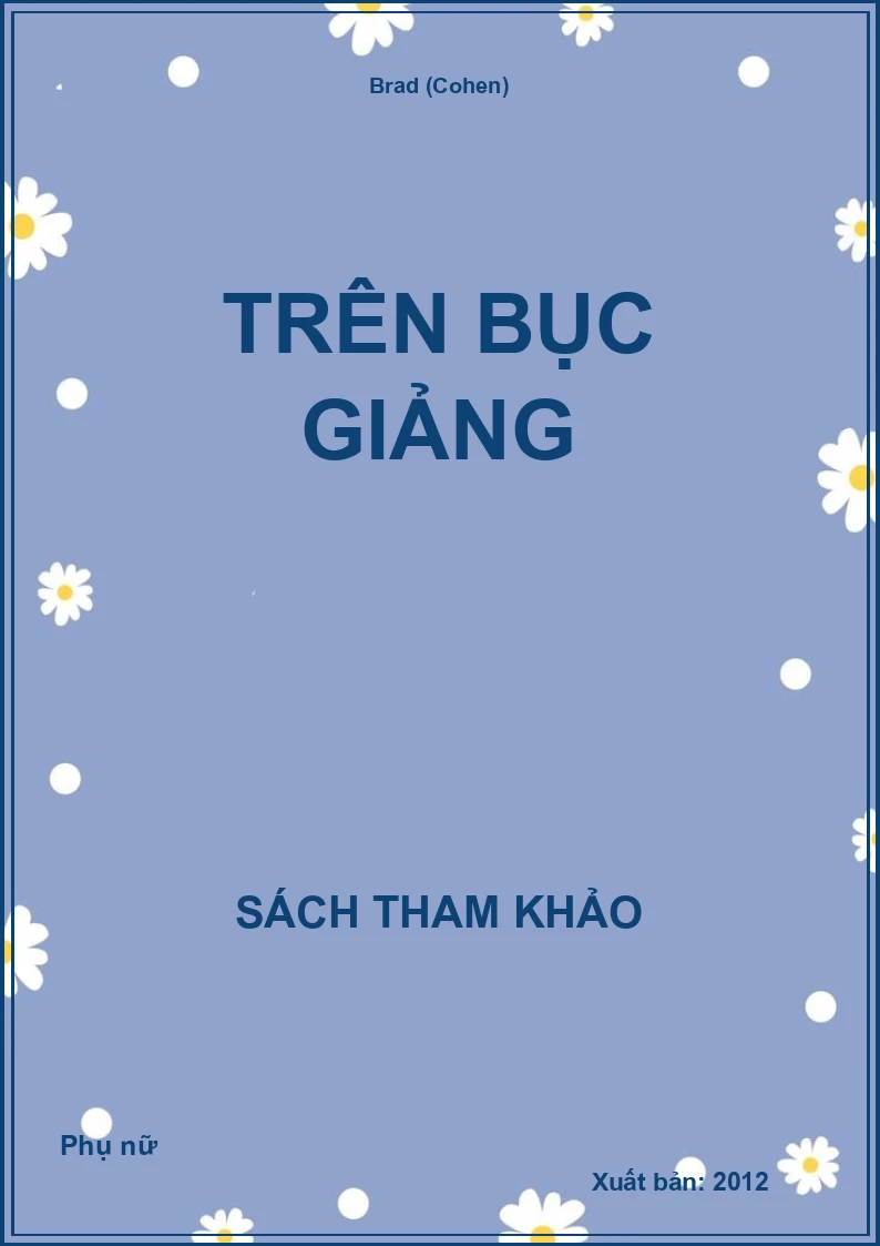 Trên bục giảng