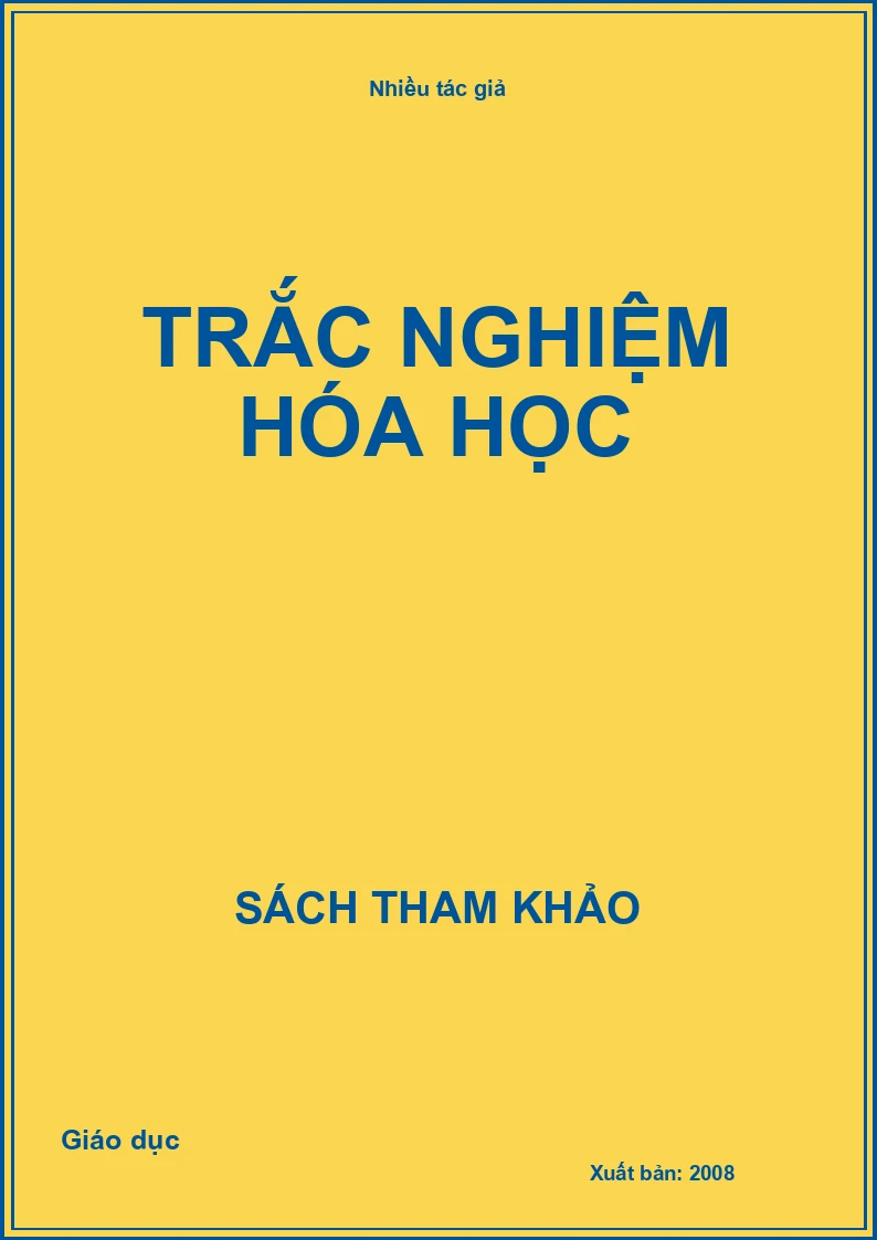 Trắc Nghiệm Hóa Học