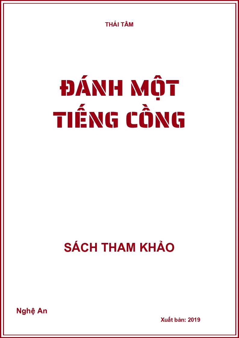 Đánh một tiếng cồng