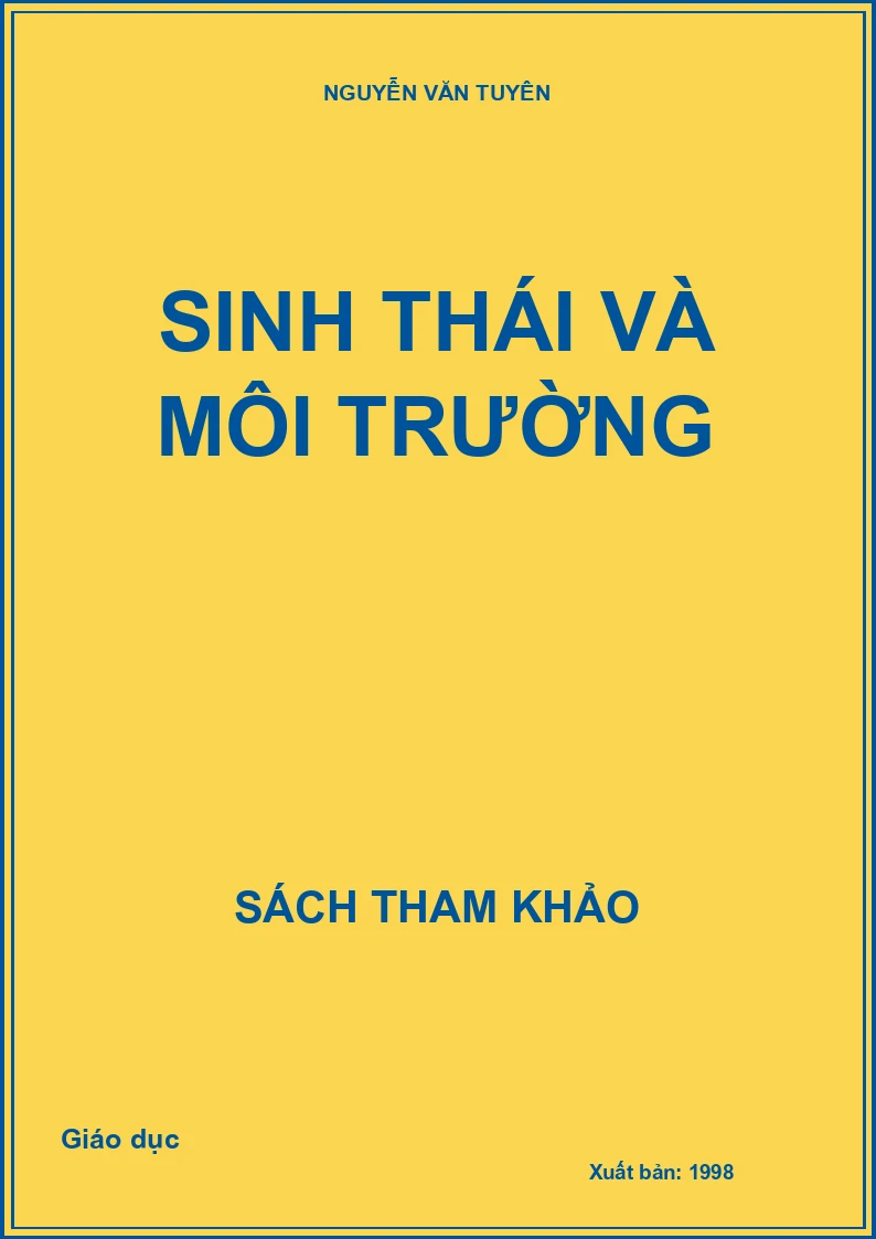 Sinh thái và môi trường