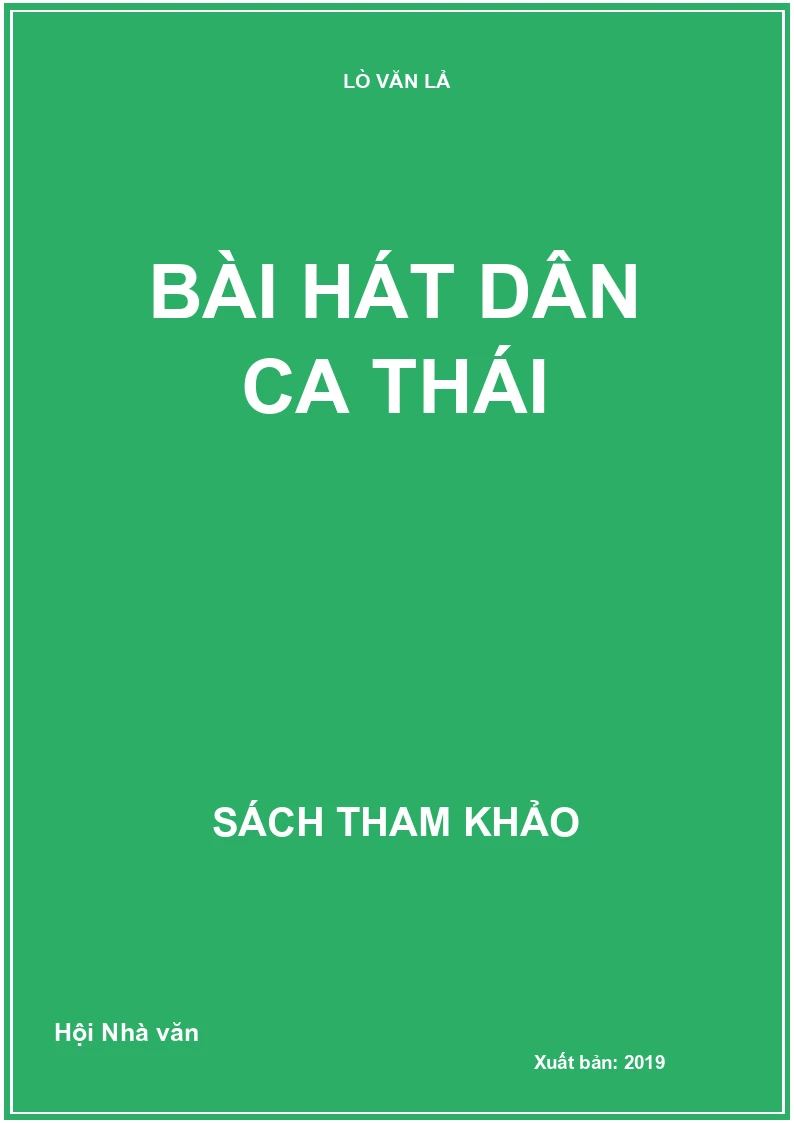 Bài hát dân ca Thái