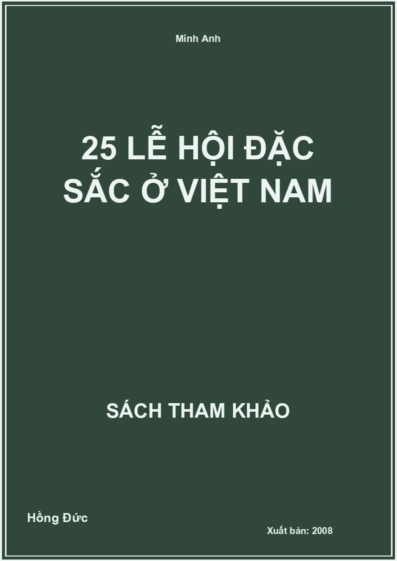 25 lễ hội đặc sắc ở Việt Nam