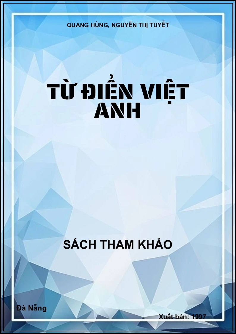 Từ Điển Việt Anh