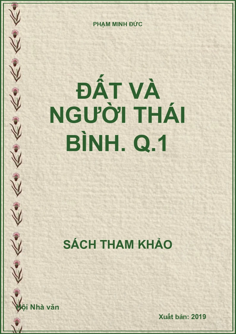 Đất và người Thái Bình. Q.1