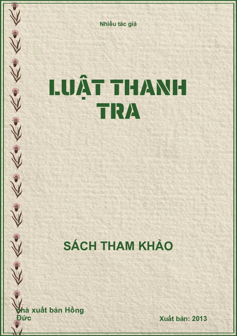 Luật thanh tra
