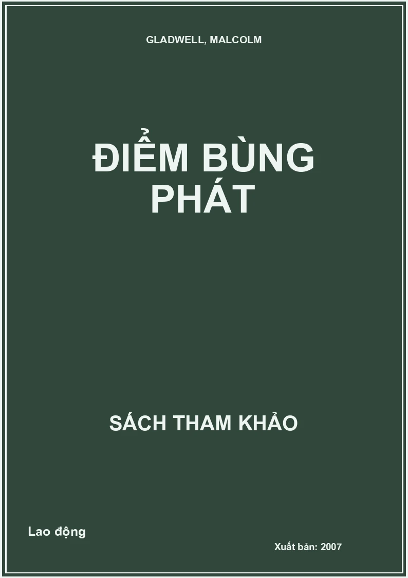 Điểm bùng phát