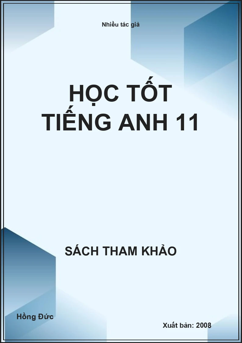 Học tốt Tiếng Anh 11