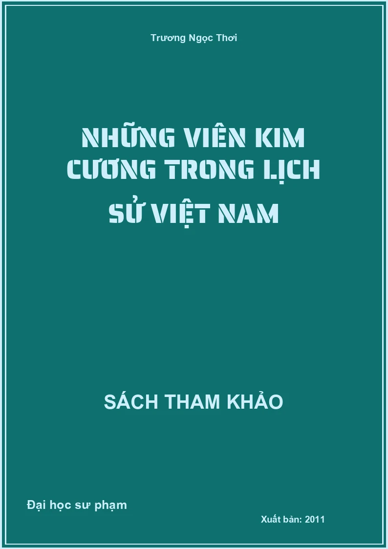 Những viên kim cương trong lịch sử Việt Nam