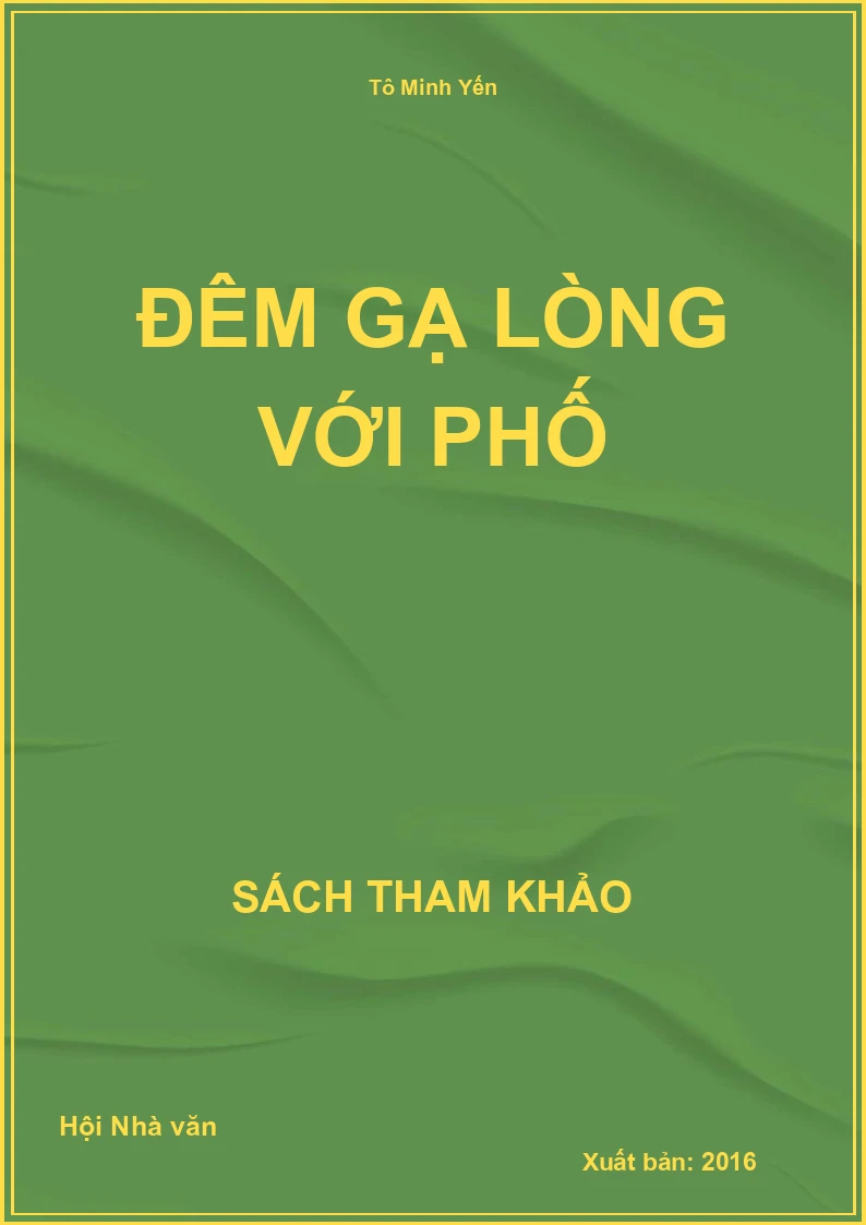 Đêm gạ lòng với phố