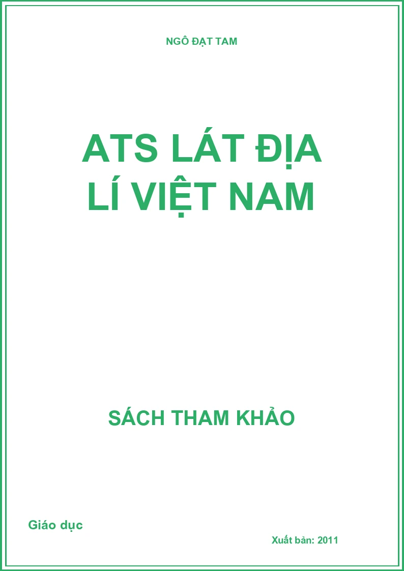 Atlas Địa lí Việt Nam