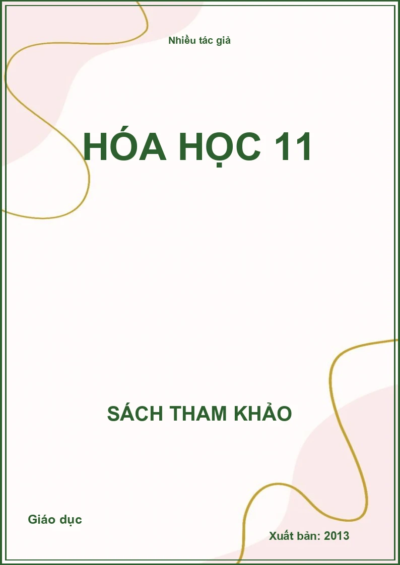 Hóa học 11