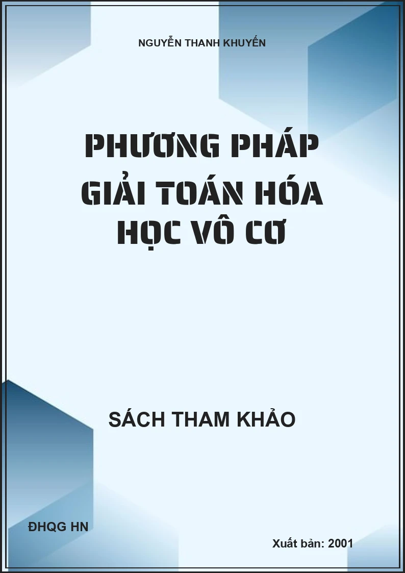 Phương Pháp Giải Toán Hóa Học Vô Cơ