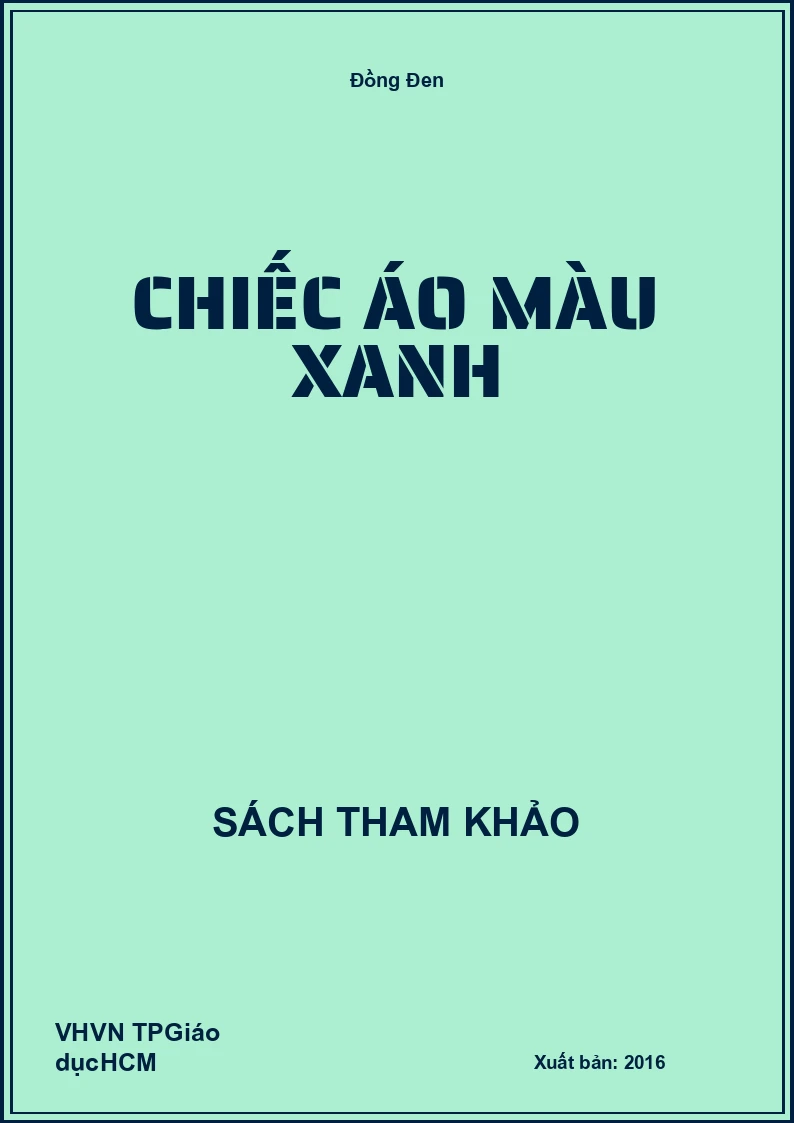 Chiếc áo màu xanh