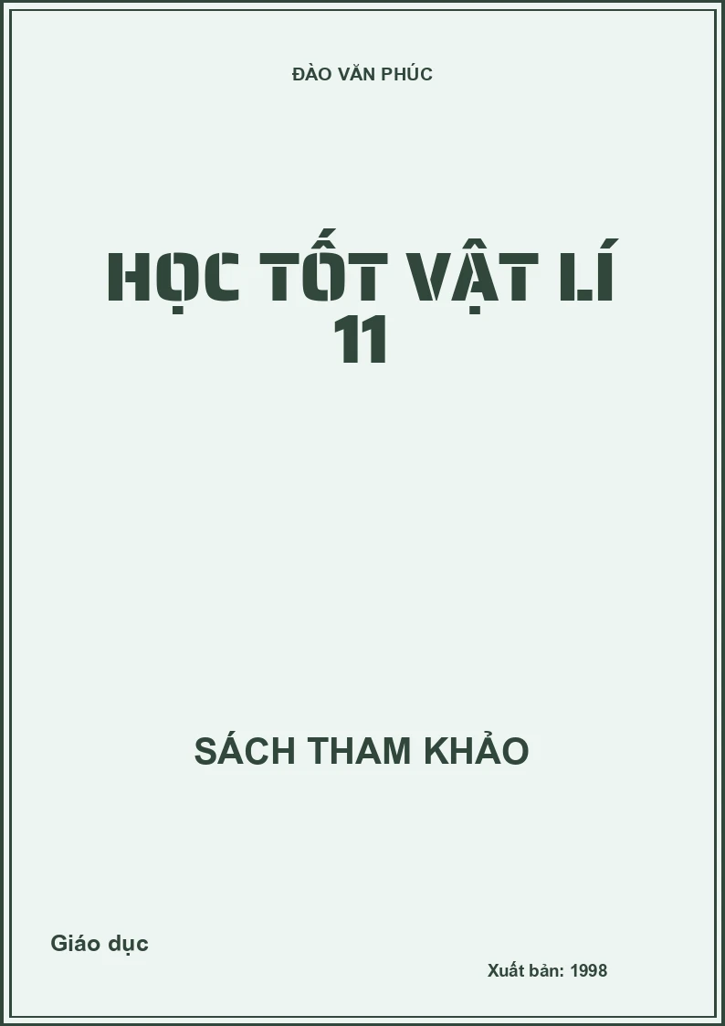 Học Tốt Vật Lí 11