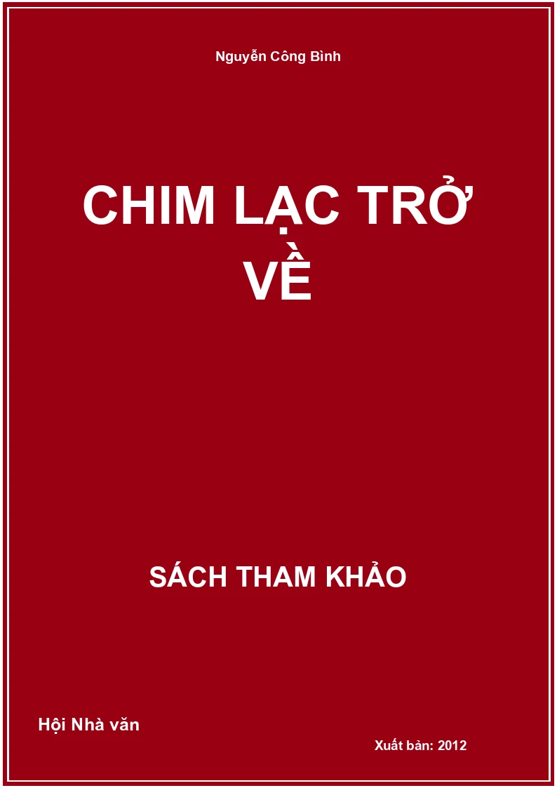 Chim lạc trở về