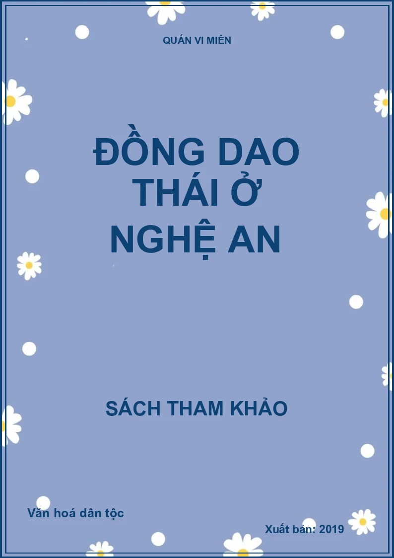 Đồng dao Thái ở Nghệ An