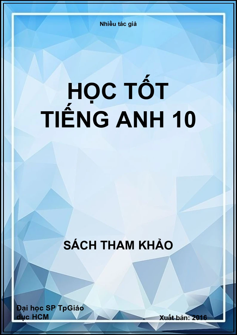 Học Tốt Tiếng Anh 10