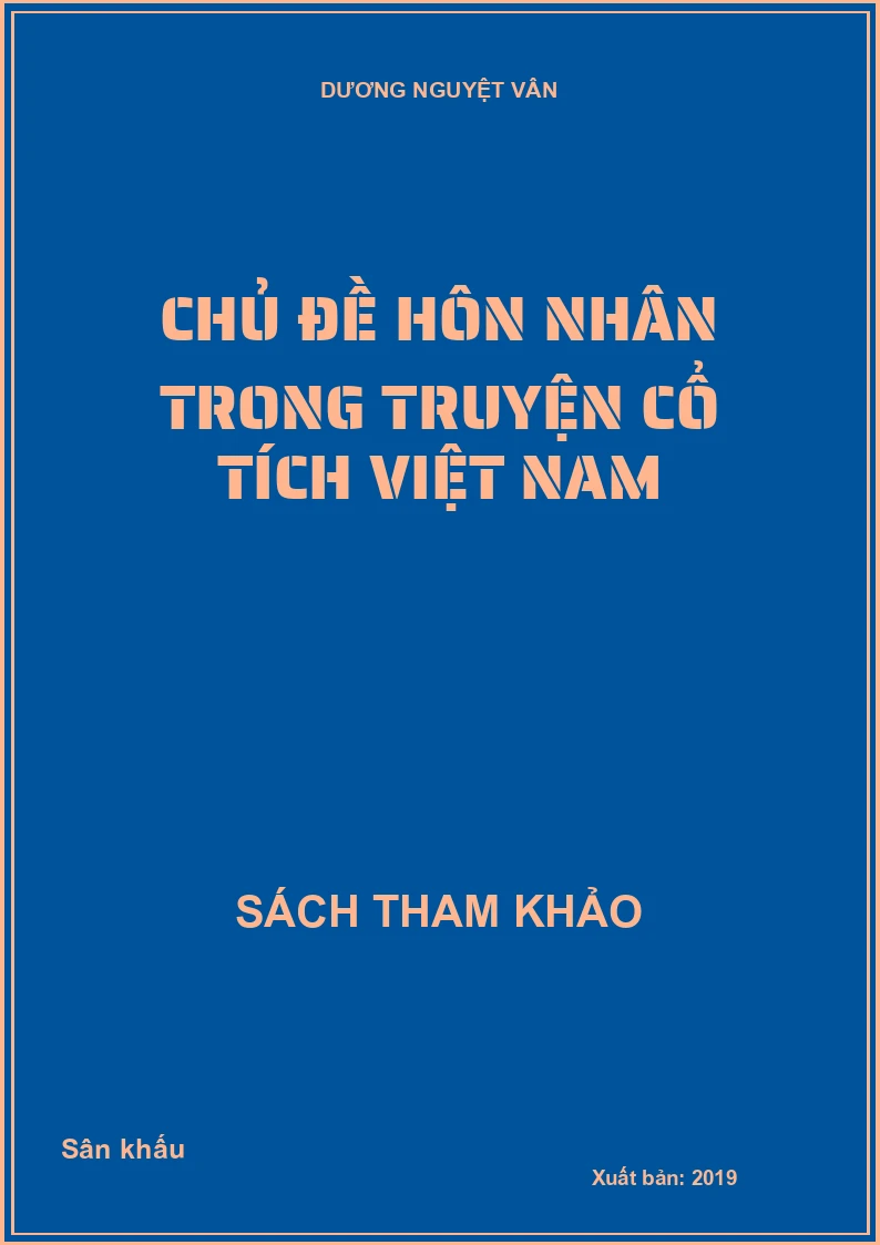Chủ đề hôn nhân trong truyện cổ tích Việt Nam