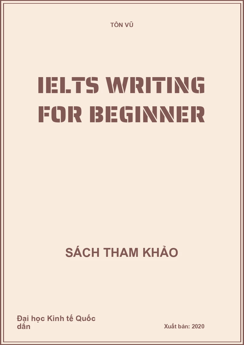 IELTS writing for beginner