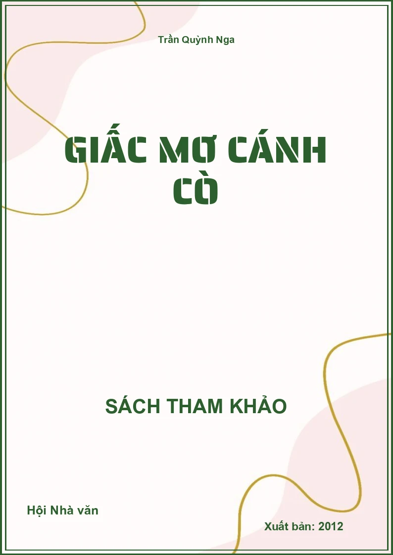 Giấc mơ cánh cò