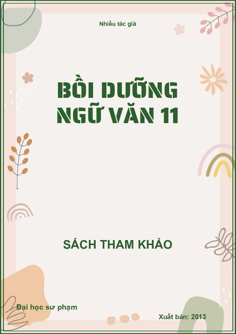 Bồi dưỡng ngữ văn 11
