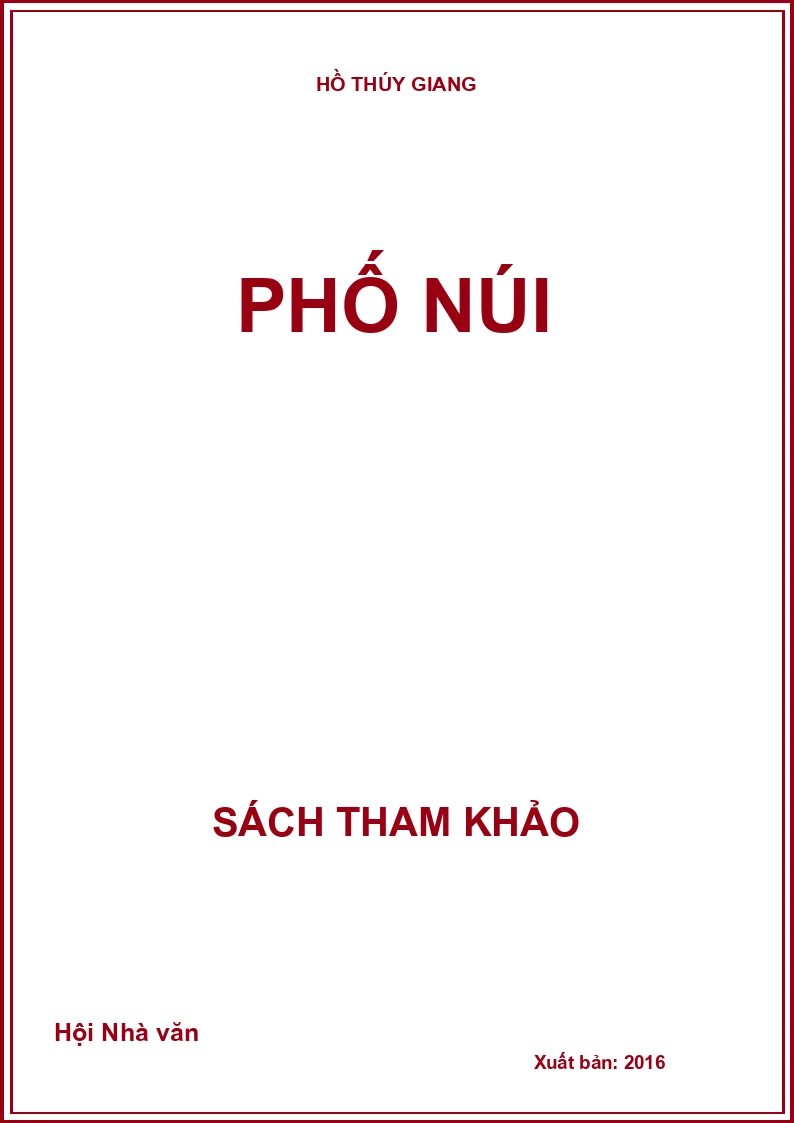PHỐ NÚI