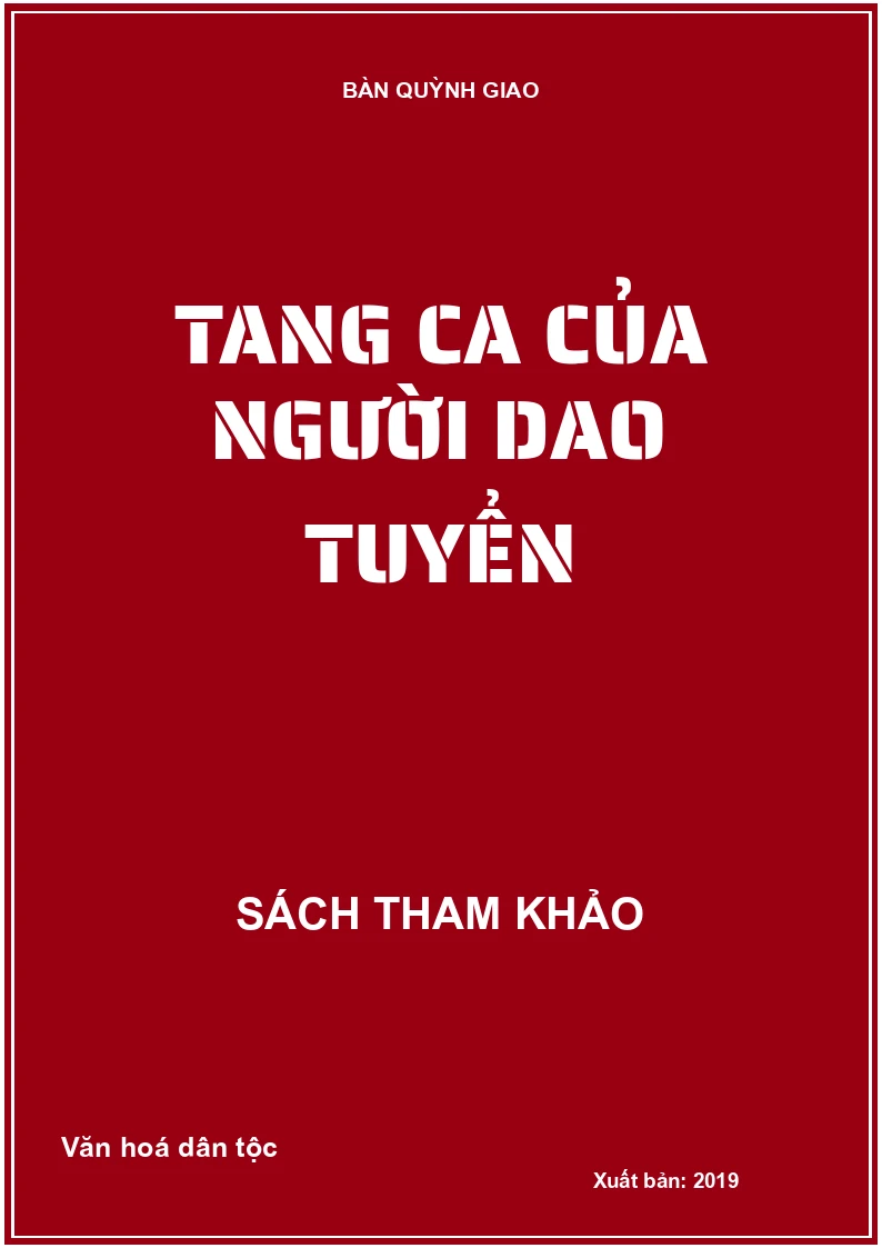 Tang ca của người Dao Tuyển