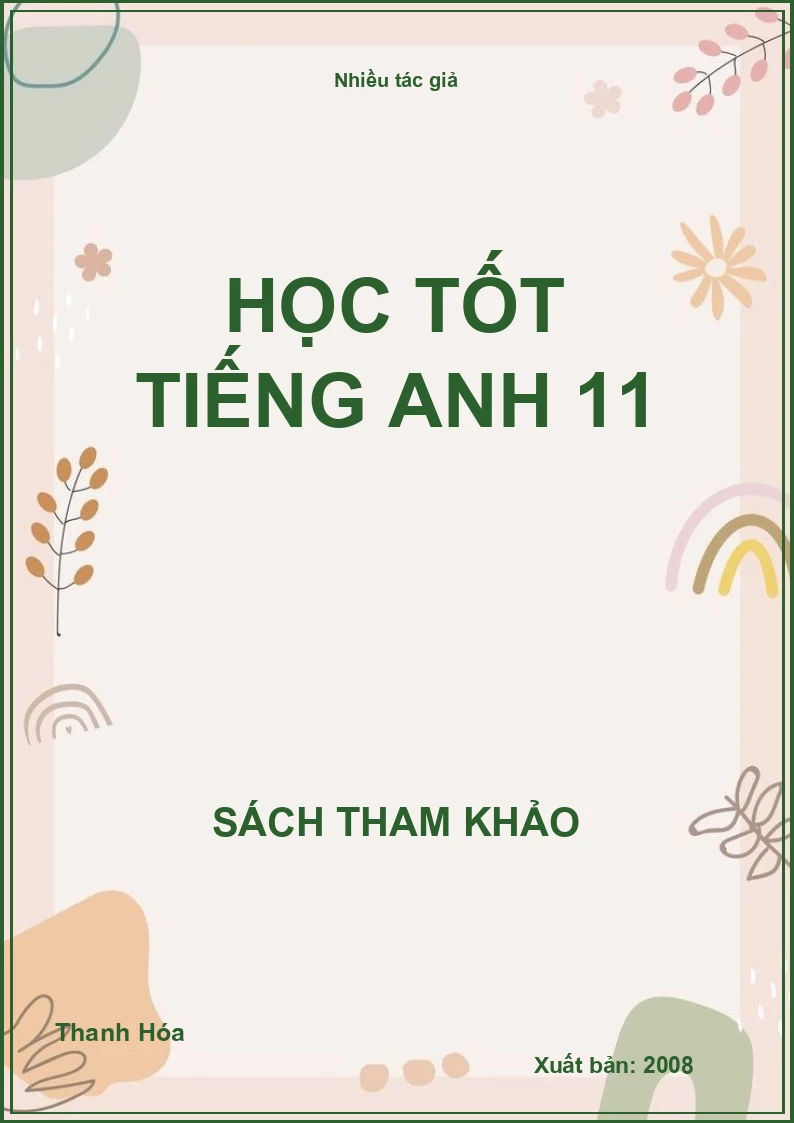 Học tốt tiếng Anh 11