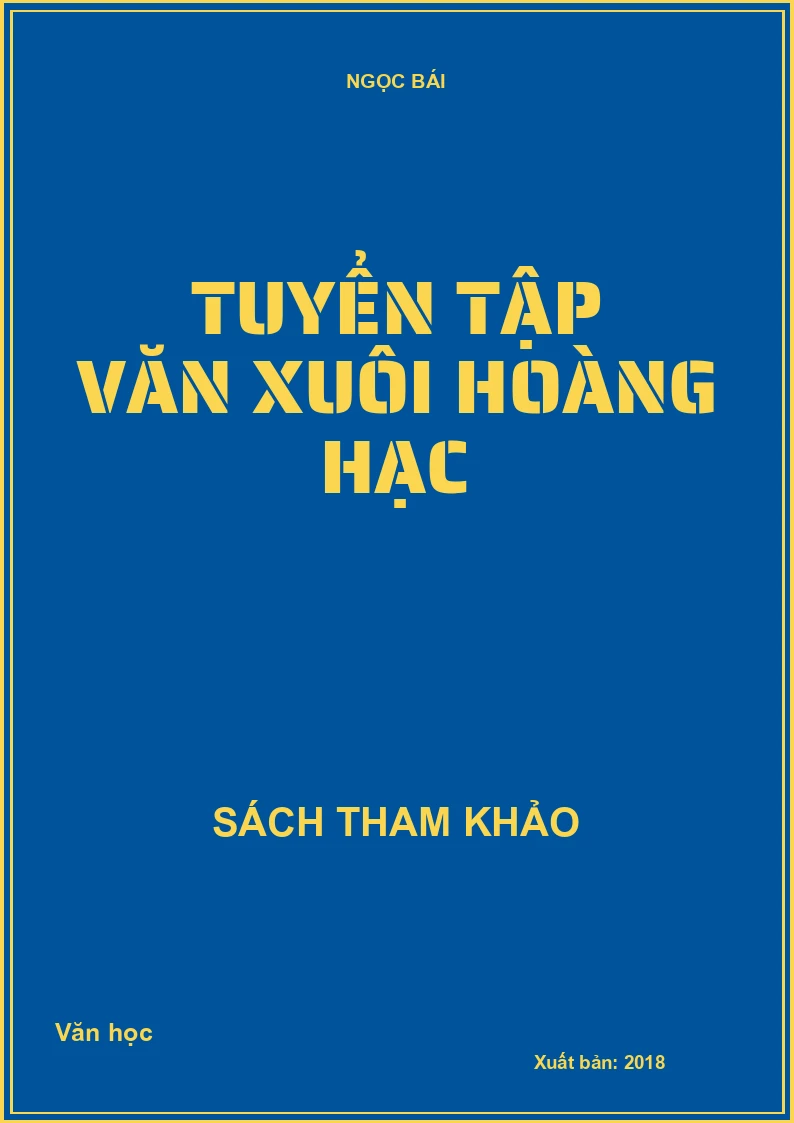 Tuyển tập văn xuôi Hoàng Hạc