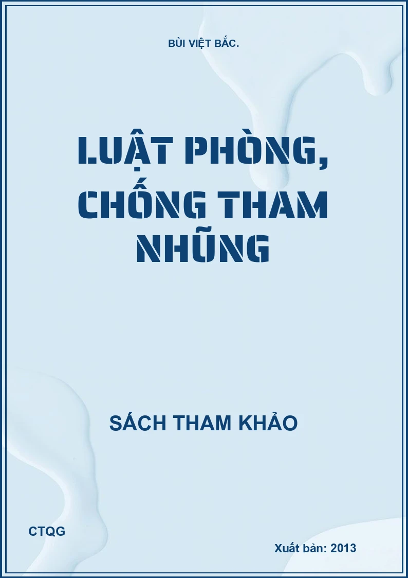 Luật Phòng, Chống Tham Nhũng
