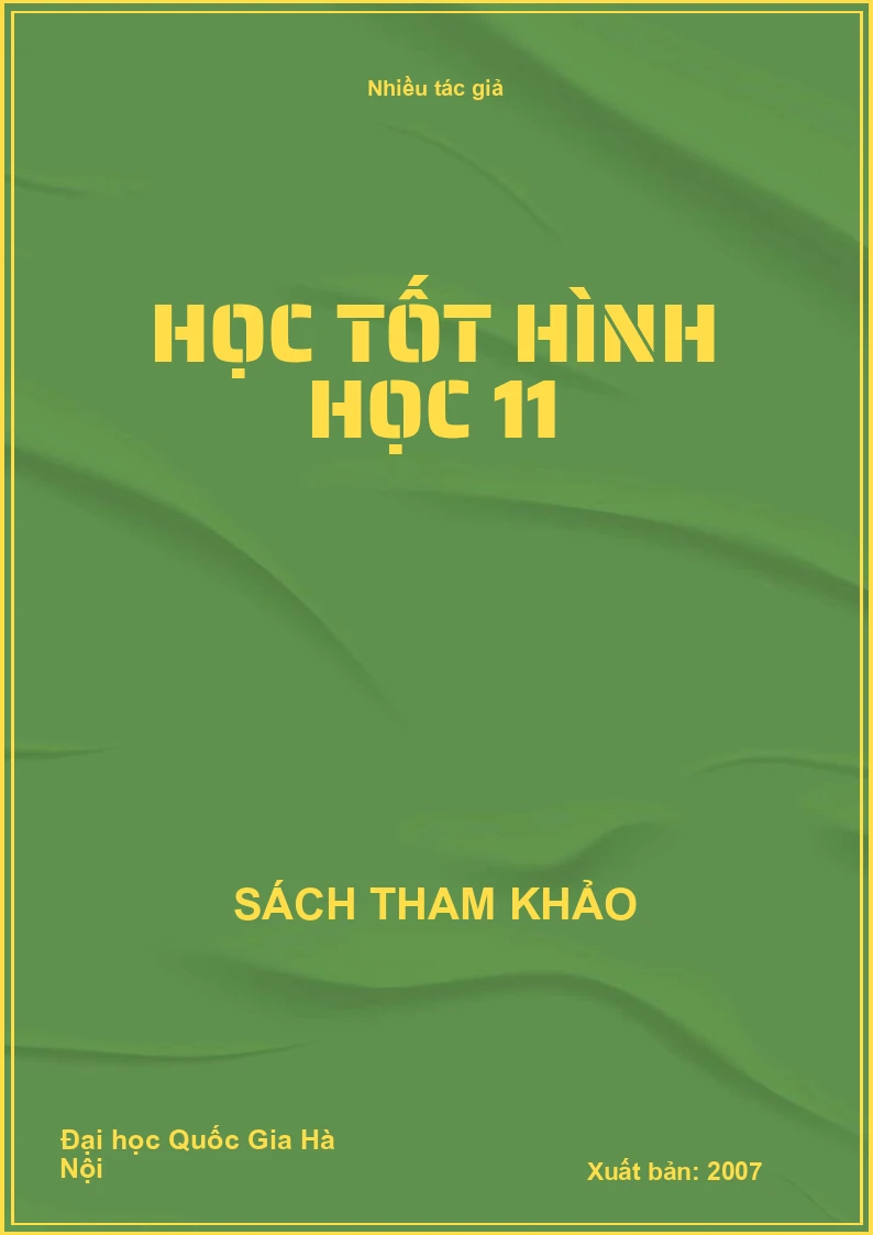 Học tốt hình học 11